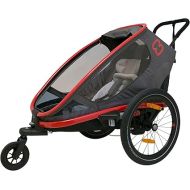 Hamax Outback One Seat Reclining Multi-Sport Child Bike Trailer + Stroller (Jogger Wheel Sold Separately)