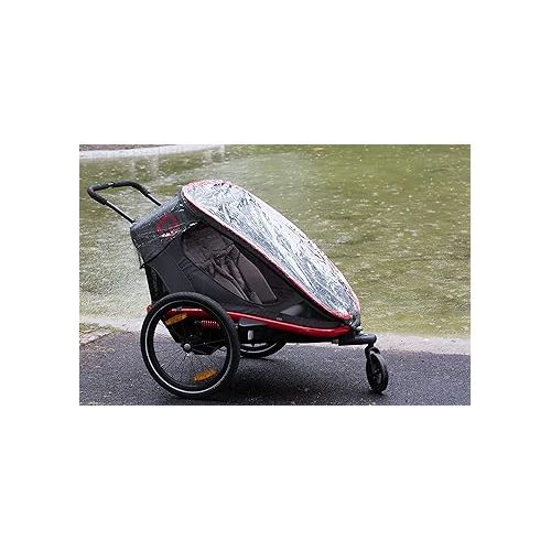  Rain Cover for The 2020 Hamax Outback Multi-Sport Trailer + Stroller + Jogger* (Outback Two Seat)