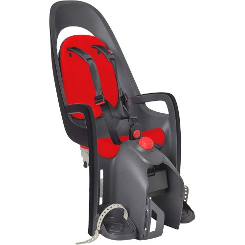  [아마존베스트]Hamax Caress Rear Child Bike Seat - Rack Mount, Ultra-Shock Absorbing, Adjustable to Fit Kids (Baby Through Toddler) 9 mo - 48.5 lb.