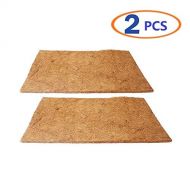 Hamiledyi Reptile Carpet，Natual Coconut Fiber Carpet for Pet Terrarium Liner