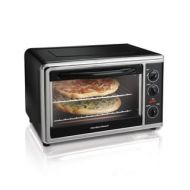 Hamilton Beach Black Countertop Oven with Convection and Rotisserie by Hamilton Beach