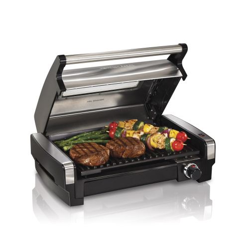  Hamilton Beach Searing Grill with Lid Viewing Window | Model# 25361