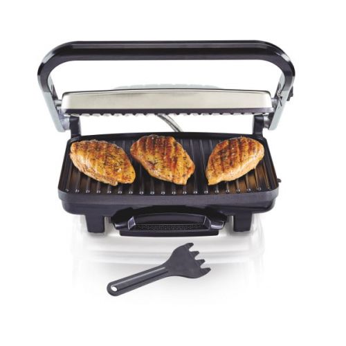  Hamilton Beach Panini Press & Indoor Grill | Model# 25410