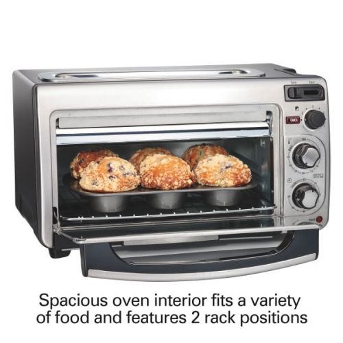  Hamilton Beach 2-in-1 Oven and Toaster | Model# 31156