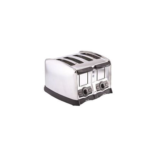  Hamilton Beach 4 Slice Extra-Wide Slot Commercial Toaster, Chrome, 120 Volts
