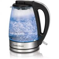 Hamilton Beach 1.7 Liter Electric Glass Kettle with Cord-Free Serving | Model# 40865