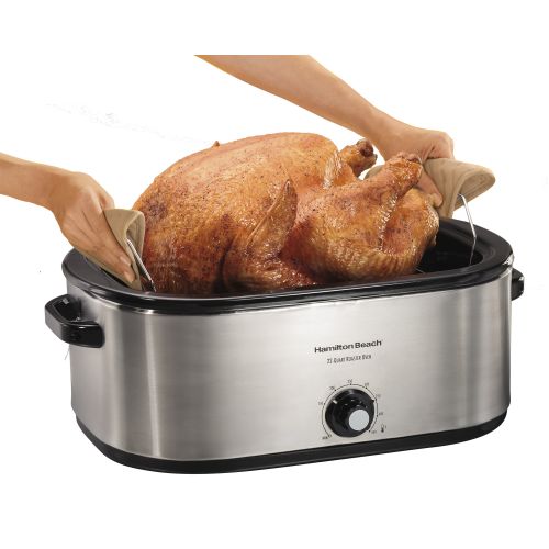  Hamilton Beach 28 lb Turkey Roaster Oven | Model# 32231