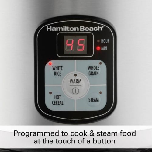  Silva Restaurant and Kitchen Tools Hamilton Beach 8-Cup Rice Cooker and Steamer, Model# 37519