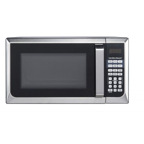  Hamilton Beach 0.9 Cu. Ft. Stainless Steel Countertop Microwave Oven