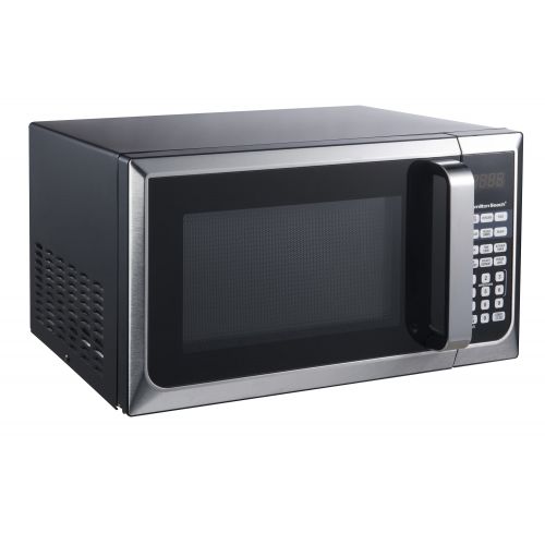  Hamilton Beach 0.9 Cu. Ft. Stainless Steel Countertop Microwave Oven
