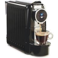 Hamilton Beach Espresso Machine, Compatible with Nespresso Pods, Single Serve Coffee Maker, Powerful Italian 19 Bar Pump, 22 oz. Water Reservoir, Custom Cup Size, Holds 13 Capsules, Black (40726)