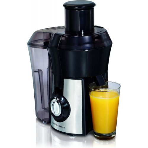  [아마존 핫딜]  [아마존핫딜]Hamilton Beach Pro Juicer Machine, Big Mouth Large 3” Feedchute, Easy to Clean, Centrifugal, BPA Free, 800W (67608A), Silver