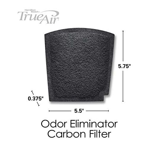  [아마존베스트]Hamilton Beach Replacement Carbon Pet Filter(04234G). Works with TrueAir 04531GM, 04530GM, 04532GM