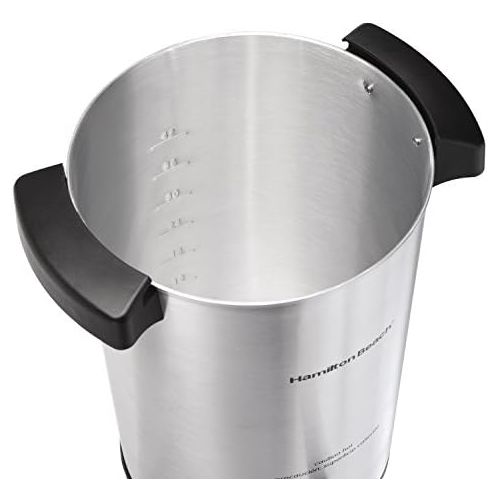  [아마존베스트]Hamilton Beach 45 Cup Coffee Urn and Hot Beverage Dispenser, Silver (40515R)