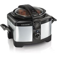 [아마존베스트]Hamilton Beach 33540A Connectables Slow Cooker, Silver, 4 quarts