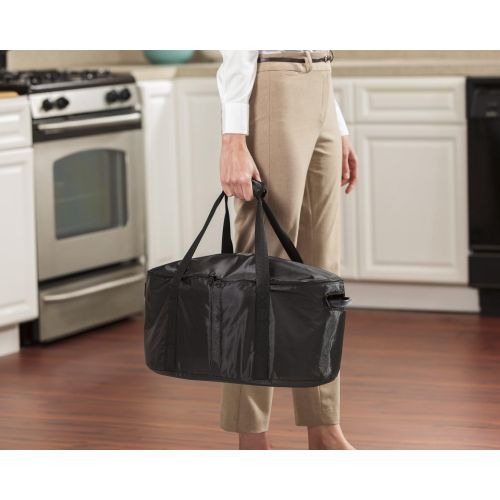  [아마존베스트]Hamilton Beach Travel Case & Carrier Insulated Bag for 4, 5, 6, 7 & 8 Quart Slow Cookers (33002)