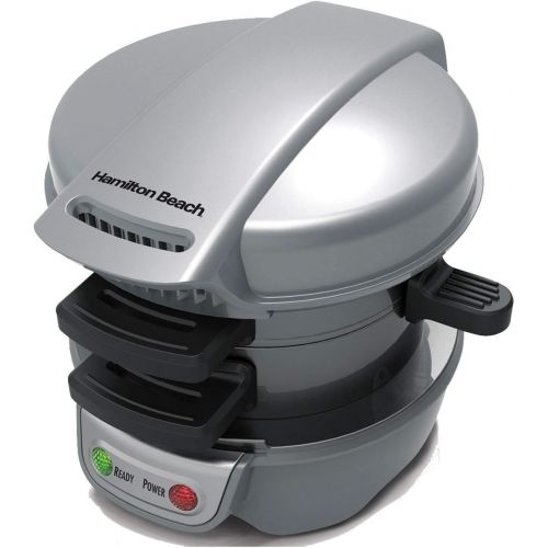  [아마존베스트]Hamilton Beach Breakfast Sandwich Maker & 150 Breakfast Sandwich Recipe Book