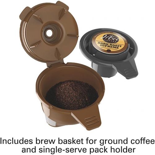  [아마존베스트]Hamilton Beach FlexBrew 2-Way Brewer Programmable Coffee Maker (49976) with Extended Warranty