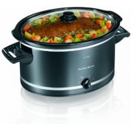 [아마존베스트]Hamilton Beach 33182 8-Quart Oval Slow Cooker, Black (Discontinued)