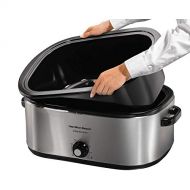 [아마존베스트]Hamilton Beach 28 lb 22-Quart Roaster Oven with Self-Basting Lid (Stainless Steel)