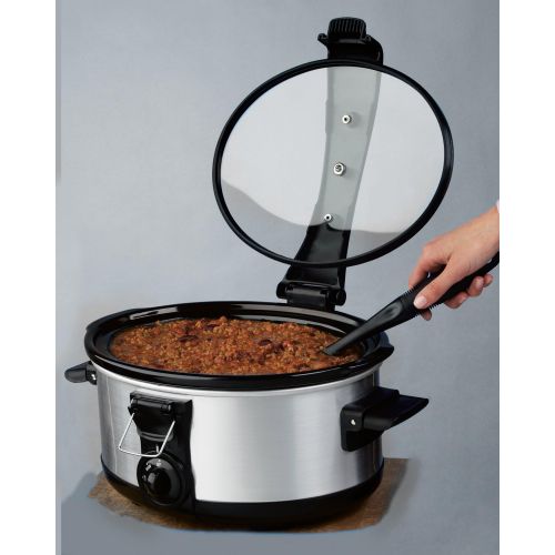  [아마존베스트]Hamilton Beach 33461 Stay or Go 6-Quart Portable Slow Cooker