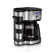 Hamilton Beach 2-Way Brewer Coffee Maker, Single-Serve and 12-Cup Pot, Stainless Steel (49980A), Carafe