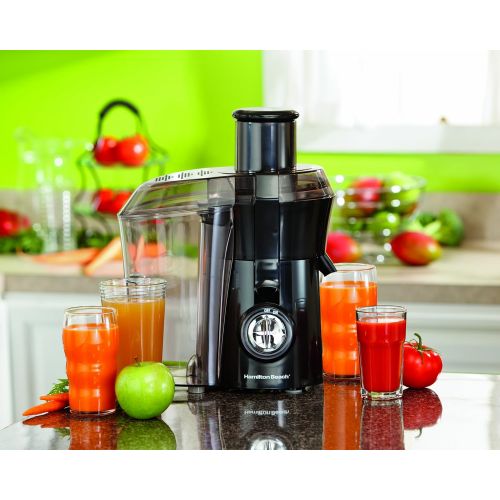  Hamilton Beach 67601 Big Mouth Juice Extractor, Black (Discontinued)