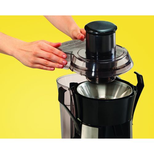  Hamilton Beach 67601 Big Mouth Juice Extractor, Black (Discontinued)