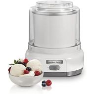 Hamilton Beach 68880 Ice Cream Maker, 1.5-Quart, White, 040094688807