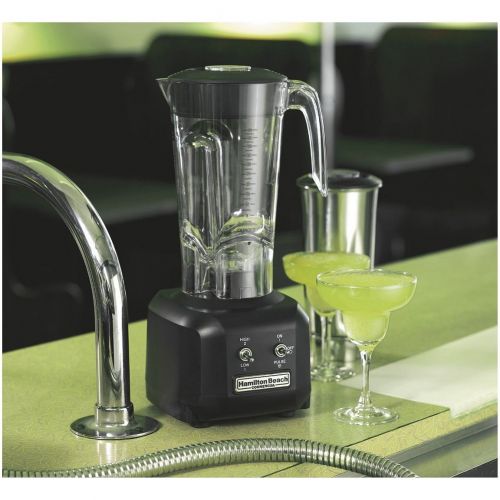  Hamilton Beach HBB250 Commercial Rio Bar Blender with 44-Ounce Polycarbonate Container, Black