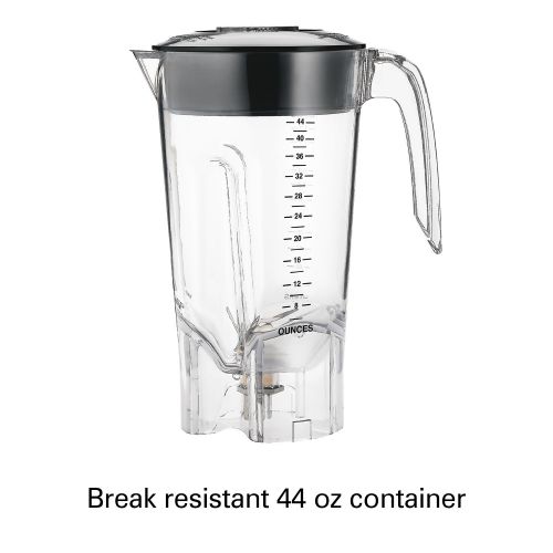  Hamilton Beach HBB250 Commercial Rio Bar Blender with 44-Ounce Polycarbonate Container, Black