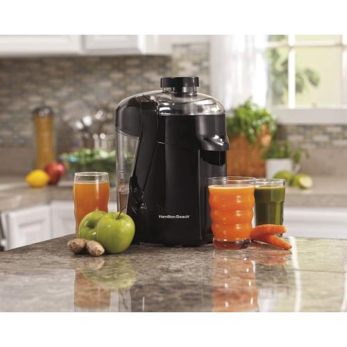  Hamilton Beach 67801 Health Smart Juice Extractor, Black