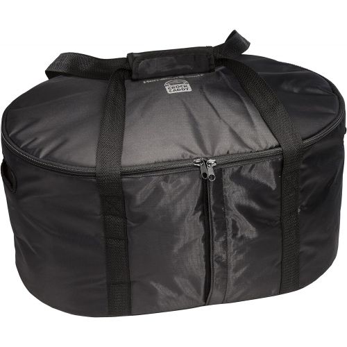  Hamilton Beach Travel Case & Carrier Insulated Bag for 4, 5, 6, 7 & 8 Quart Slow Cookers (33002),Black