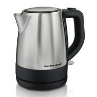 Hamilton Beach Electric Tea Kettle, Water Boiler & Heater, 1 L, Cordless, Auto-Shutoff & Boil-Dry Protection, Stainless Steel (40998)