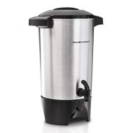 Hamilton Beach 45 Cup Coffee Urn and Hot Beverage Dispenser, Silver (40515R)