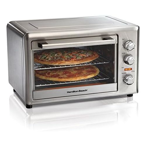  Hamilton Beach Countertop Rotisserie Convection Toaster Oven, Extra-Large, Stainless Steel (31103DA)