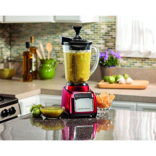  Hamilton Beach Wave-Action Blender, Red