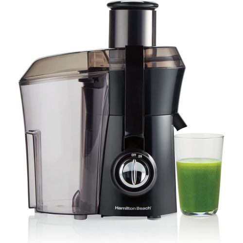  Hamilton Beach Juicer Machine, Big Mouth 3” Feed Chute, Centrifugal, Easy to Clean, BPA Free, 800W, (67601A), Black