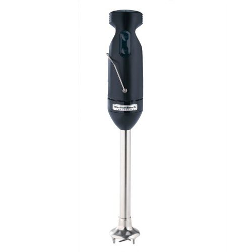  Hamilton Beach Commercial HMI200 Immersion Blender Mixer, 175W, 2 Speeds, Detachable 9 Chopping/Mixing Shaft, 17.74 H, 3.15 W, 2.57 L, Black