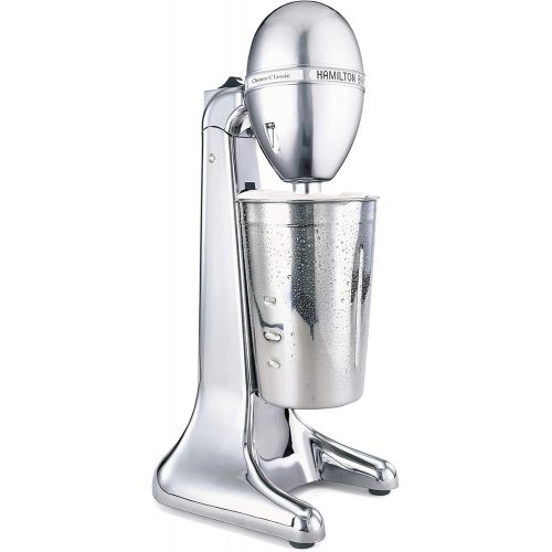  Hamilton Beach 730C DrinkMaster Classic Drink Mixer, 28 oz Mixing Cup, Chrome