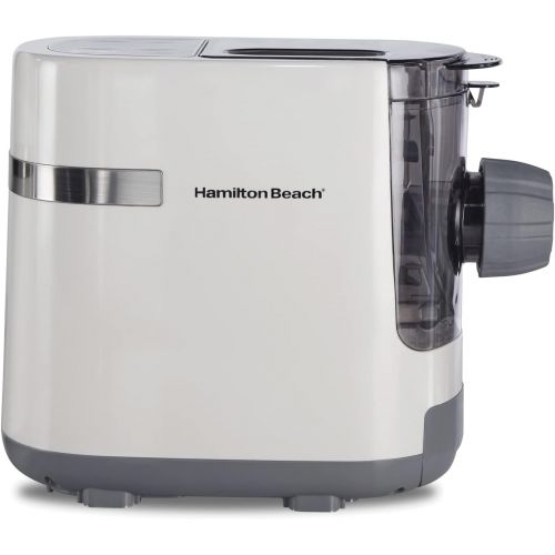  Hamilton Beach Electric Pasta and Noodle Maker, Automatic, 7 Different Shapes, White (86650)