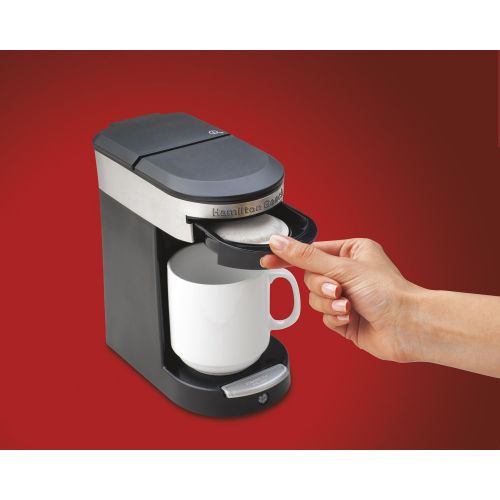  Hamilton Beach 49970 Personal Cup One Cup Pod Brewer: Single Serve Brewing Machines: Kitchen & Dining