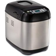 Hamilton Beach Bread Maker Machine Artisan and Gluten-Free, 2 lbs Capacity, 14 Settings, Digital, Stainless Steel, Black and Stainless (29885)