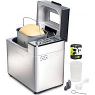 Hamilton Beach 29888 Premium Dough and Bread Maker Machine 2 LB Loaf Capacity Bundle with 1 YR CPS Enhanced Protection Pack