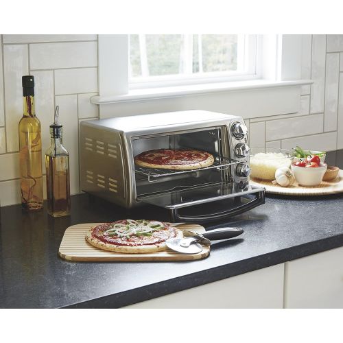  Hamilton Beach 4-Slice Countertop Toaster Oven with Bake Pan, Stainless Steel (31143)