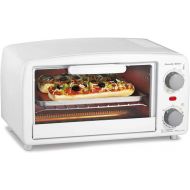 Hamilton Beach White Proctor Silex 4 Slice Toaster Oven Broiler