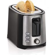 Hamilton Beach 2 Slice Extra Wide Slot Toaster with Shade Selector, Toast Boost, Auto Shutoff, Black (22633)