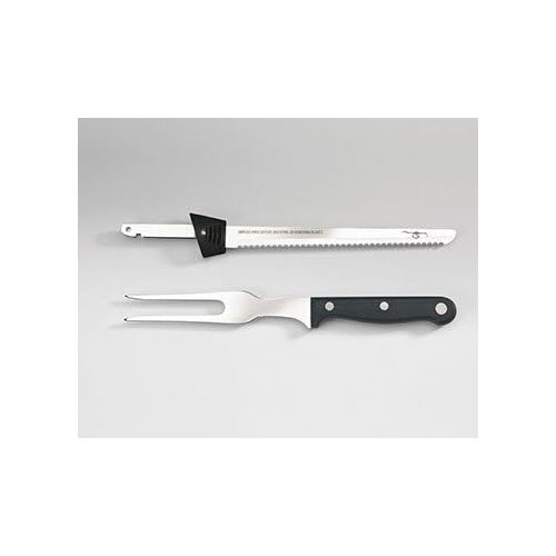  Hamilton Beach Electric Knife, with Stainless Steel Blade, and Ergonomically Designed Handle for Easy Grip, with a Sturdy Neat Case, Bonus Free Carving Fork Included