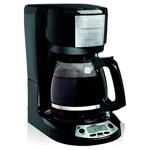  Hamilton Beach 49615C 12 Cup Programmable Coffee Maker Black