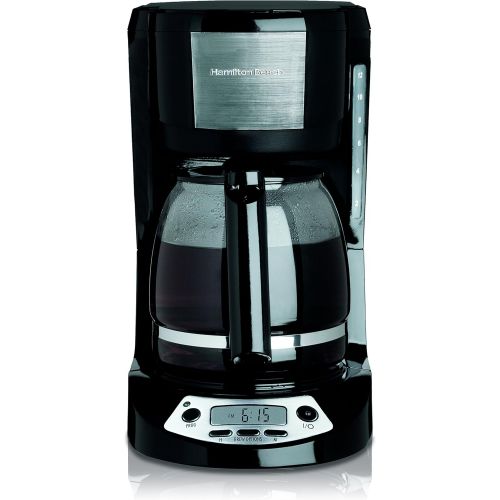 Hamilton Beach 49615C 12 Cup Programmable Coffee Maker Black
